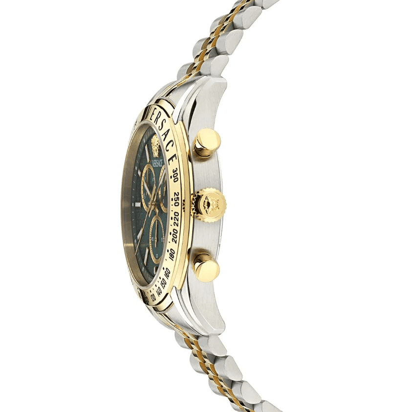 Gold Tone Silver Stainless Steel Men's Watch VRSCVE8R00524