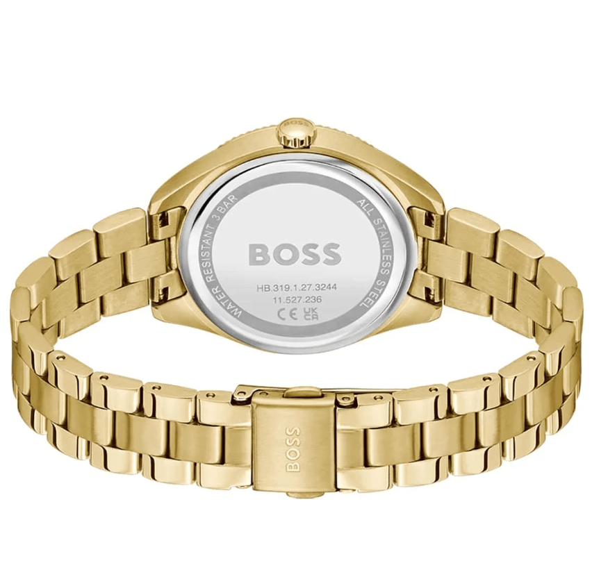 Sage Sport Horloge Gold Stainless Steel Women's Watch HB1502803
