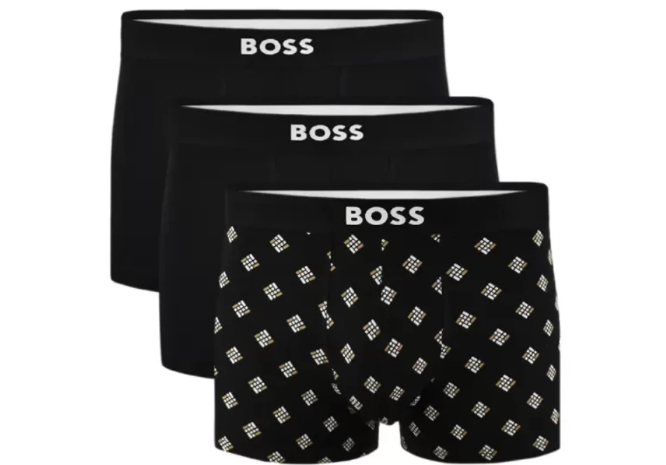 Boss Black 3Pack Trunk One D Boxers 10267408