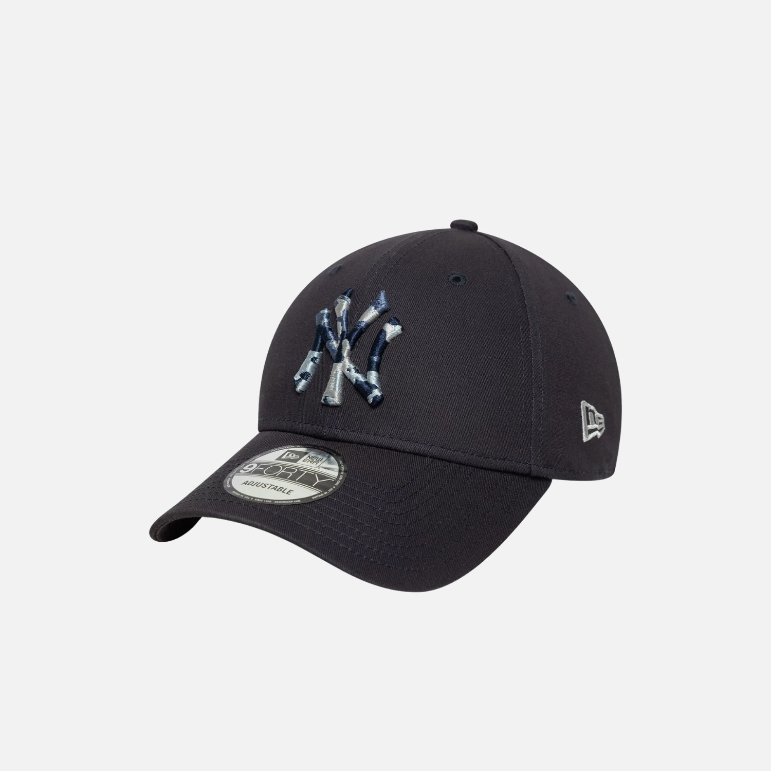 New York Yankees Camo Infill 9Forty Unisex Navy Blue