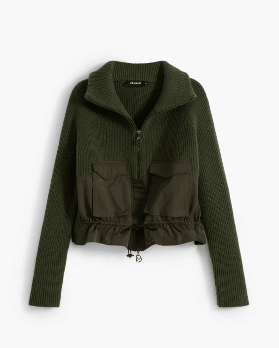 Tampere Green Pullover Jacket 