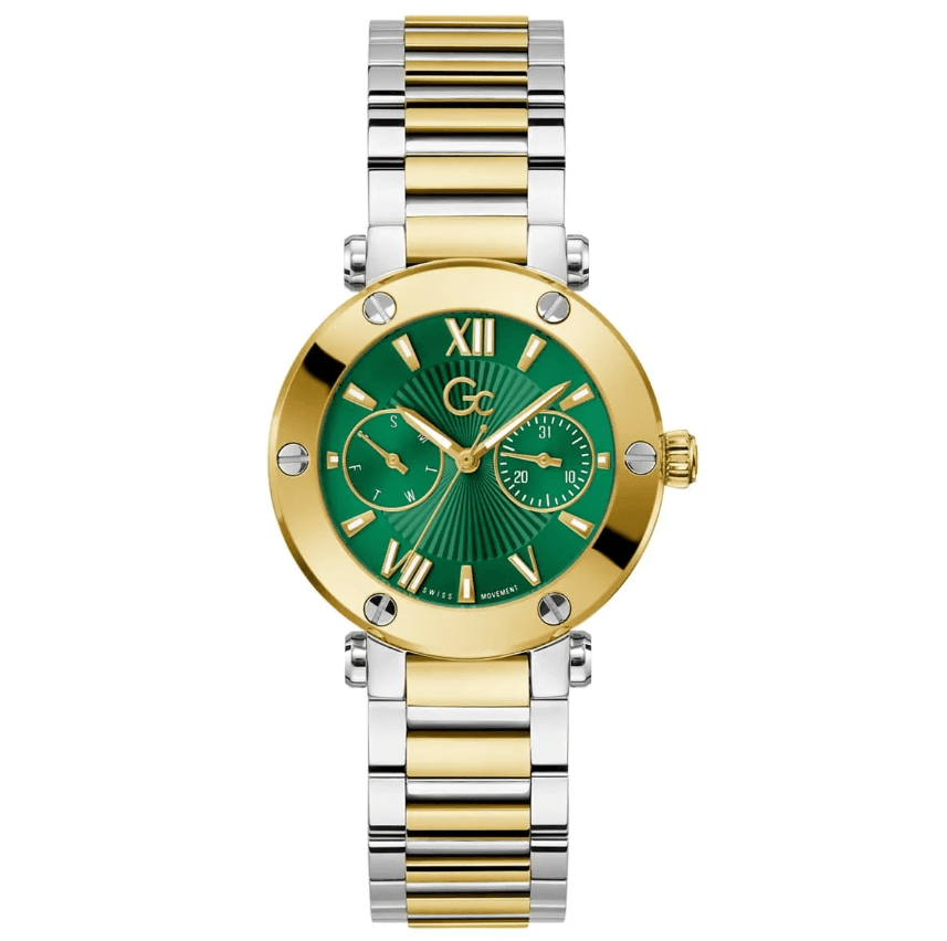 Gold Metallic Grey Steel Women's Watch GCZ48003L6MF 