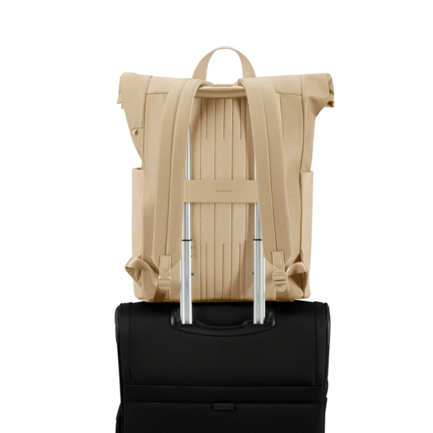 Rolltop Backpack Sand 15.6'