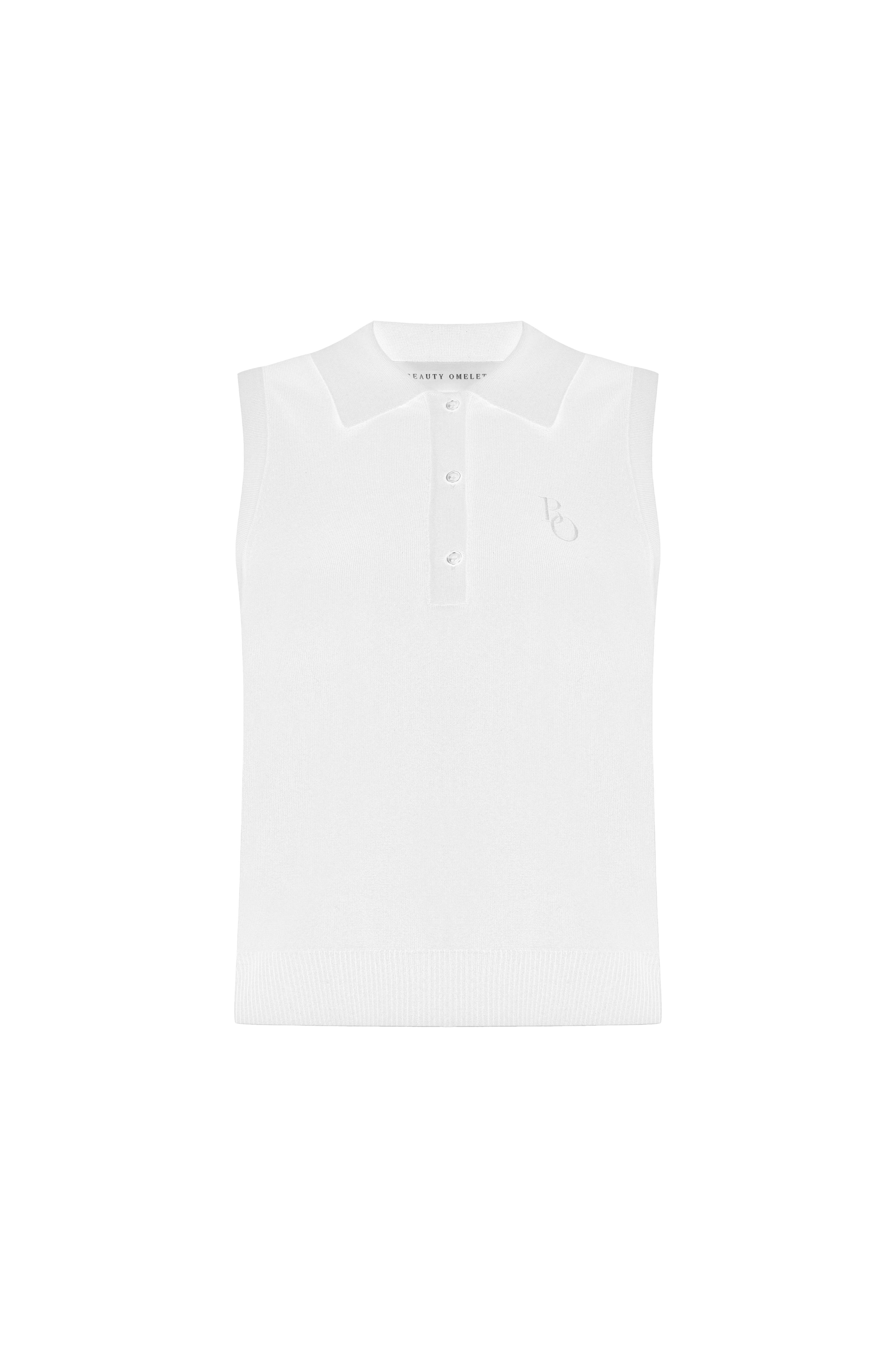Sleeveless Polo