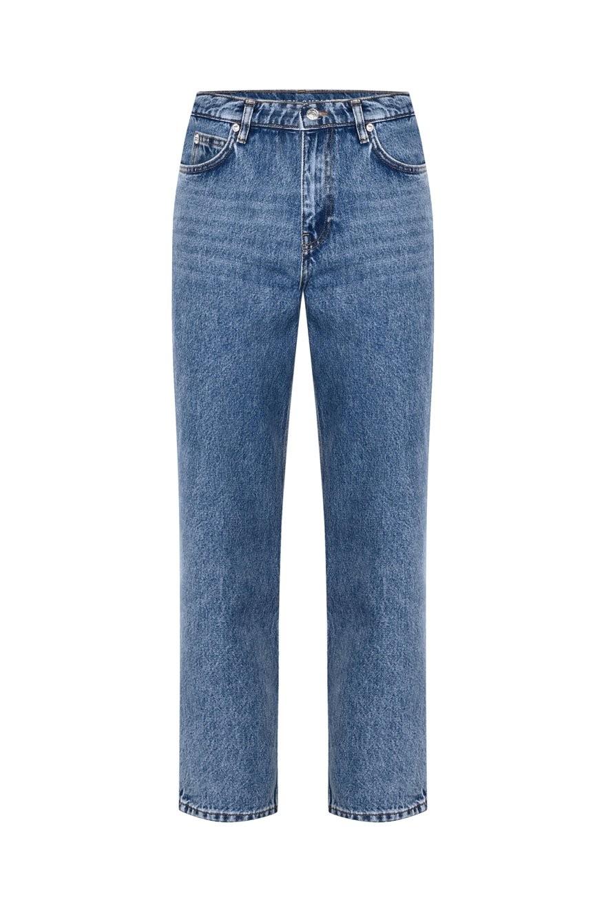 High Waist Jean - Mid Blue