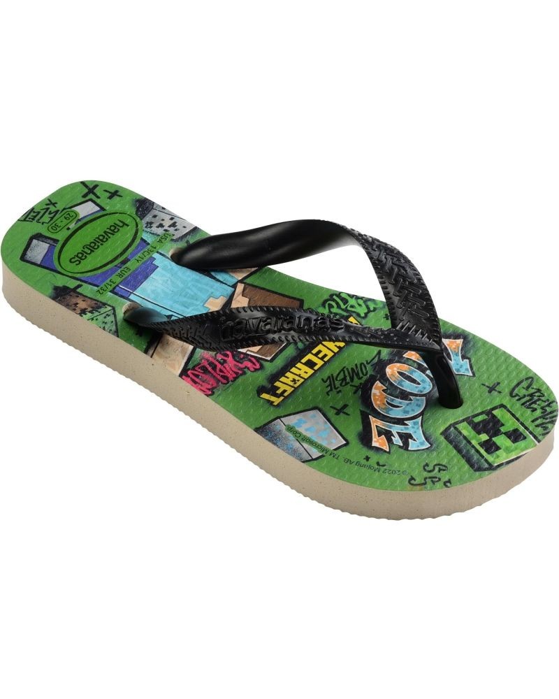 HAVAIANAS KIDS MINECRAFT BEIGE 27/28