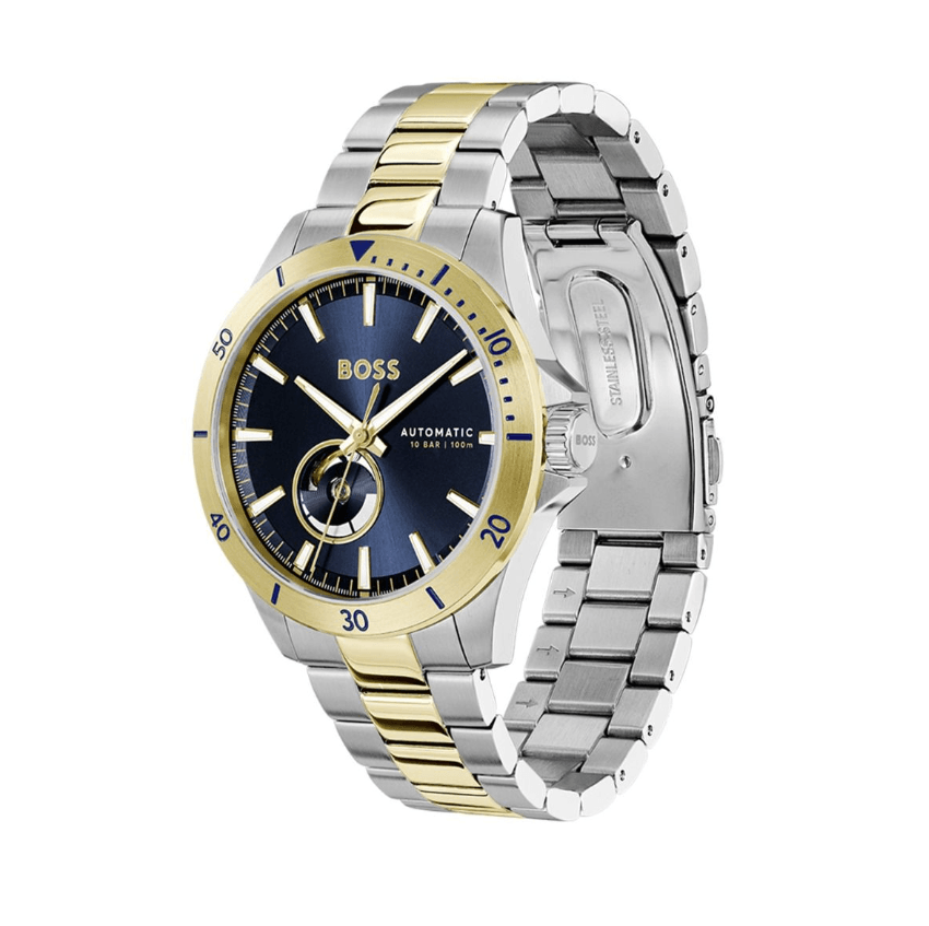 Silver Automatic Stainless Steel Men's Watch HB1514201