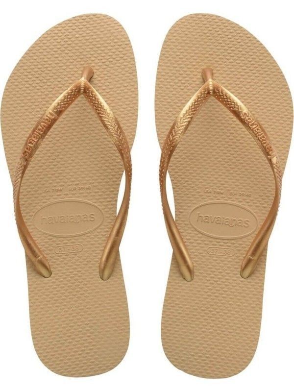 HAVAIANAS SLIM GOLDEN 37/38