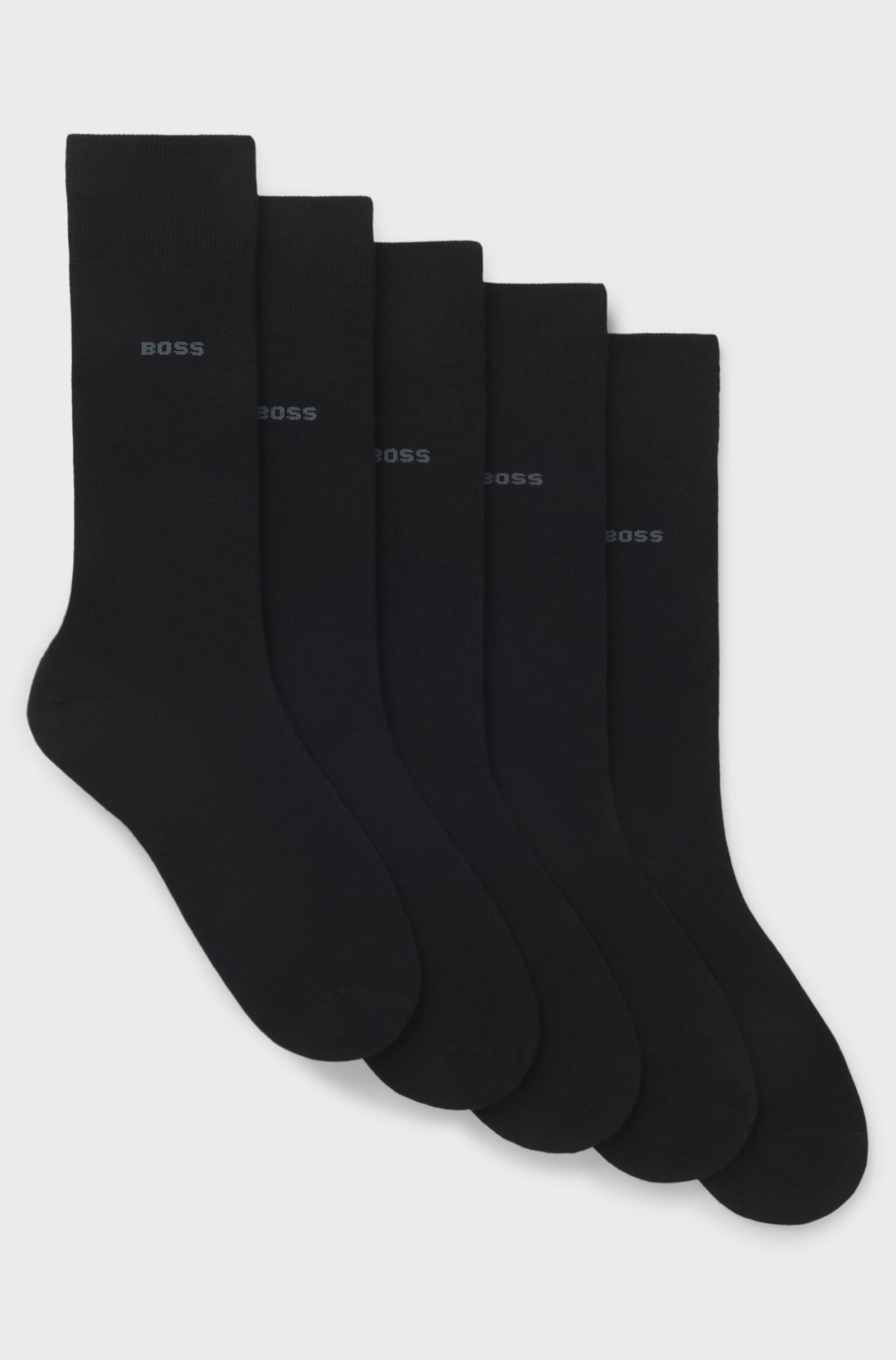 Boss Black 5Pack Uni Black Socks 10244642 