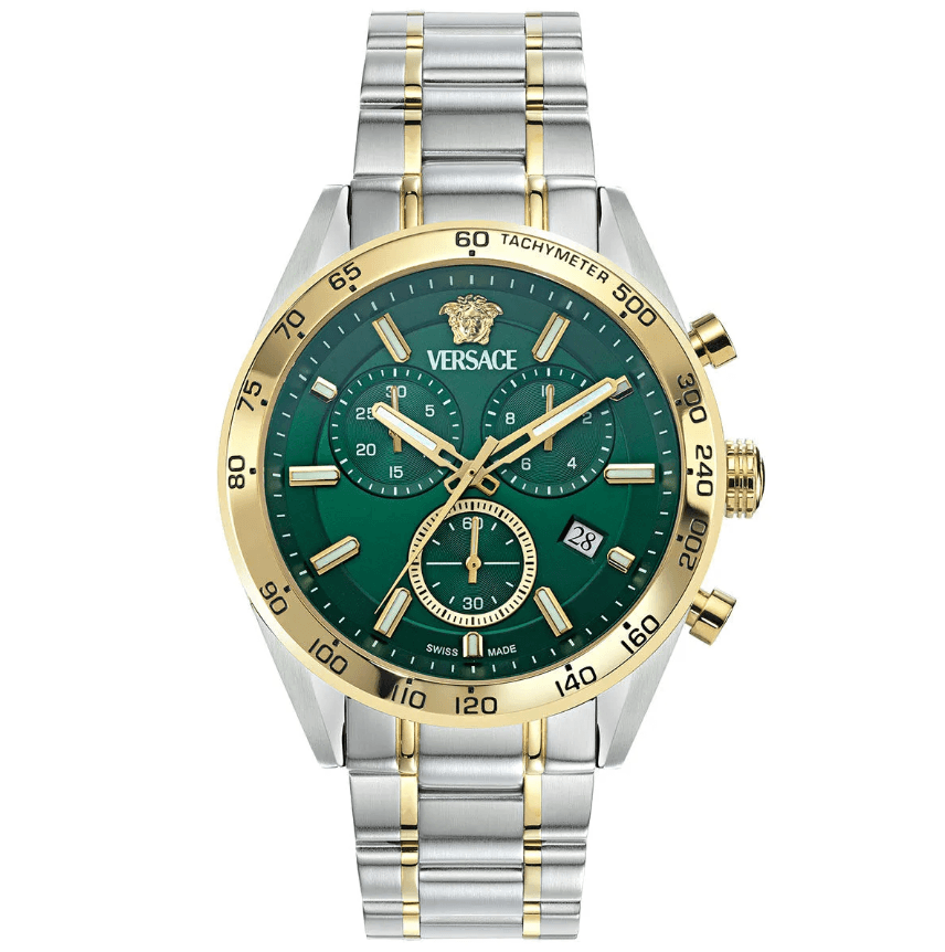 Metallic Grey Stainless Steel Men's Watch VRSCVE0CA0324