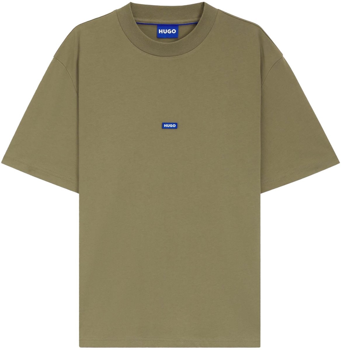 Hugo Blue Nieros Open Green T-Shirt 10257318
