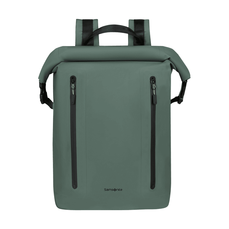 Coatify BIZ Rolltop Waterproof Porta PC 15.6″ Green Backpack