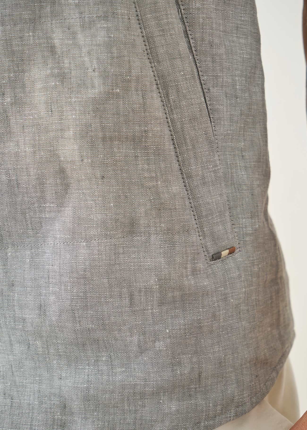 Sonny Button Waist Grey