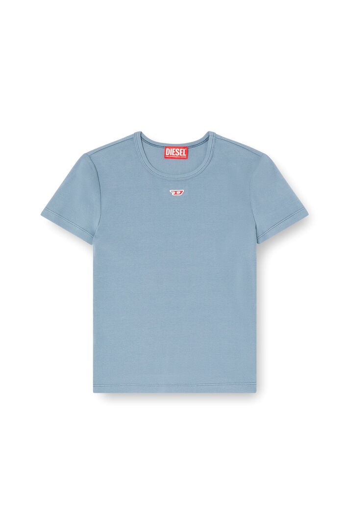 T-Ele-Long-D T-Shirt Blue