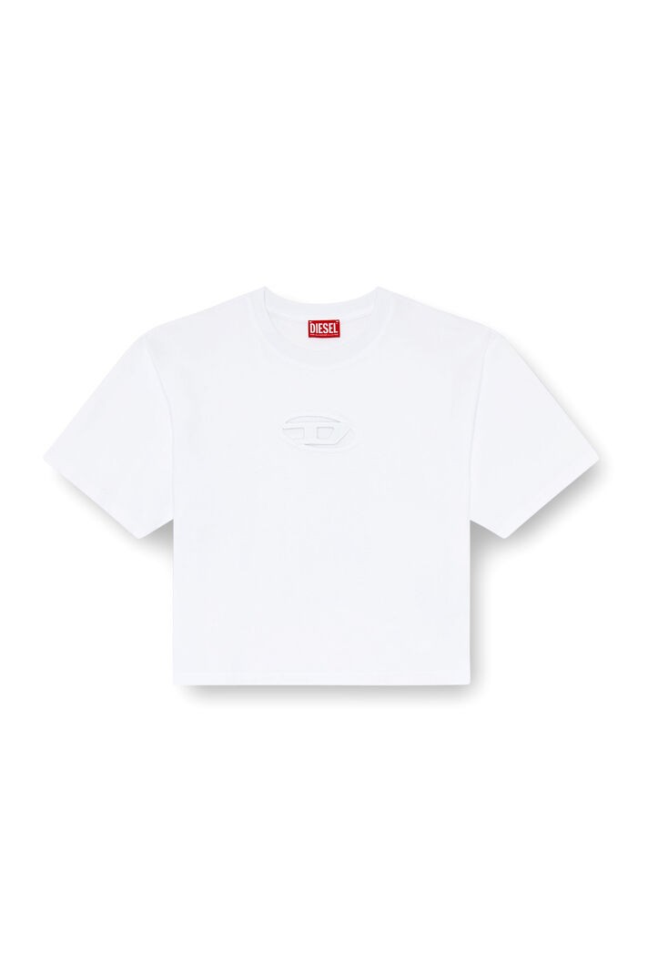 T-Buxt Cropped OD Cut Out Logo T-Shirt
