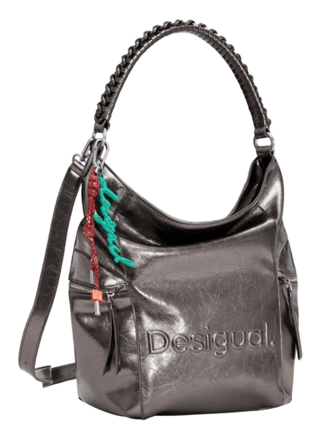 Half Logo Arica Dark Silver Bacpack 