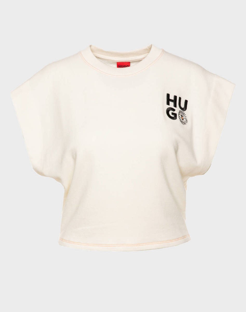 Hugo Red Daizy Natural White T-Shirt 1027124101