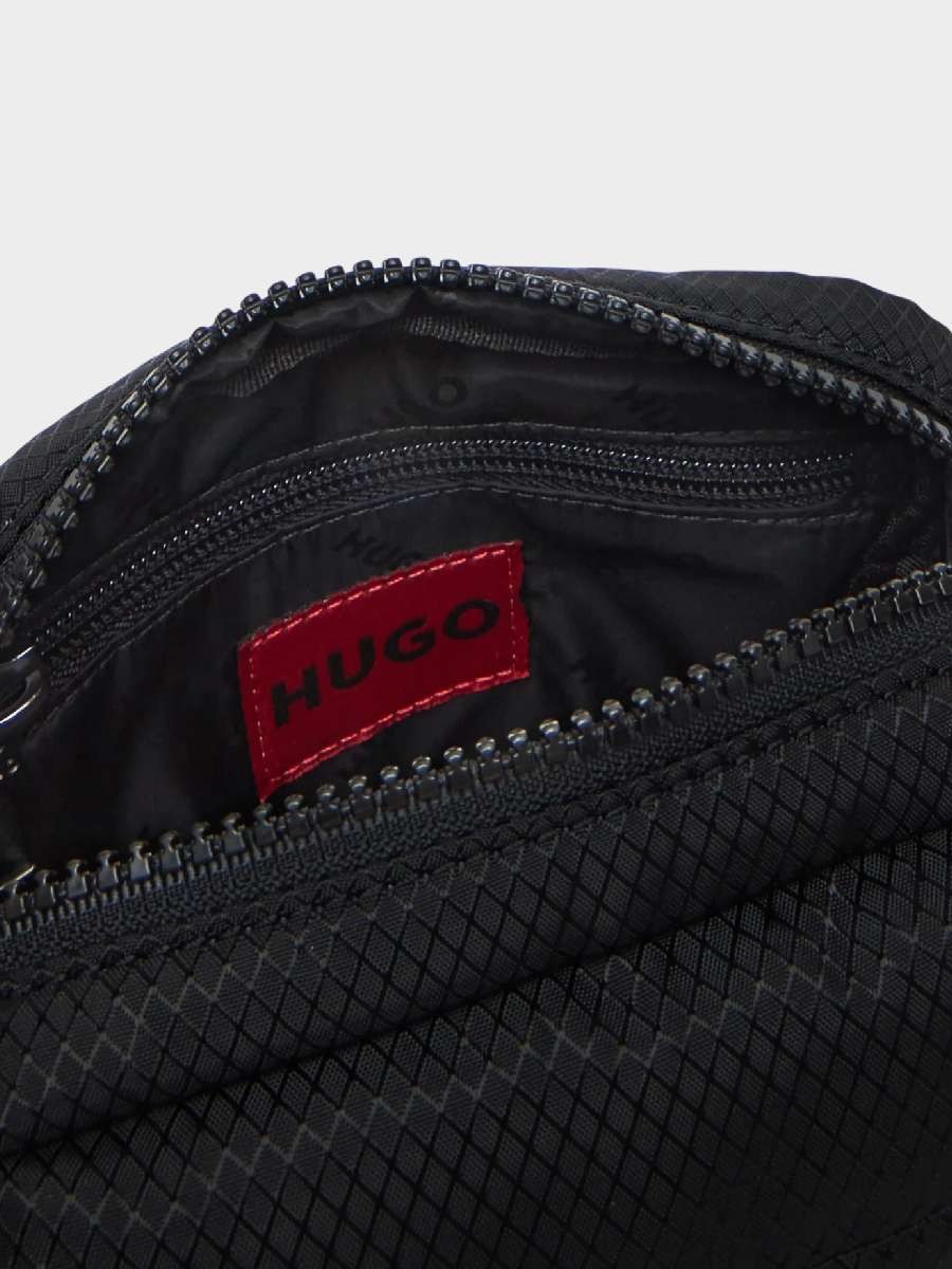 Hugo Red Shaun Half Logo Zipped Crossbody Bag 1026965901