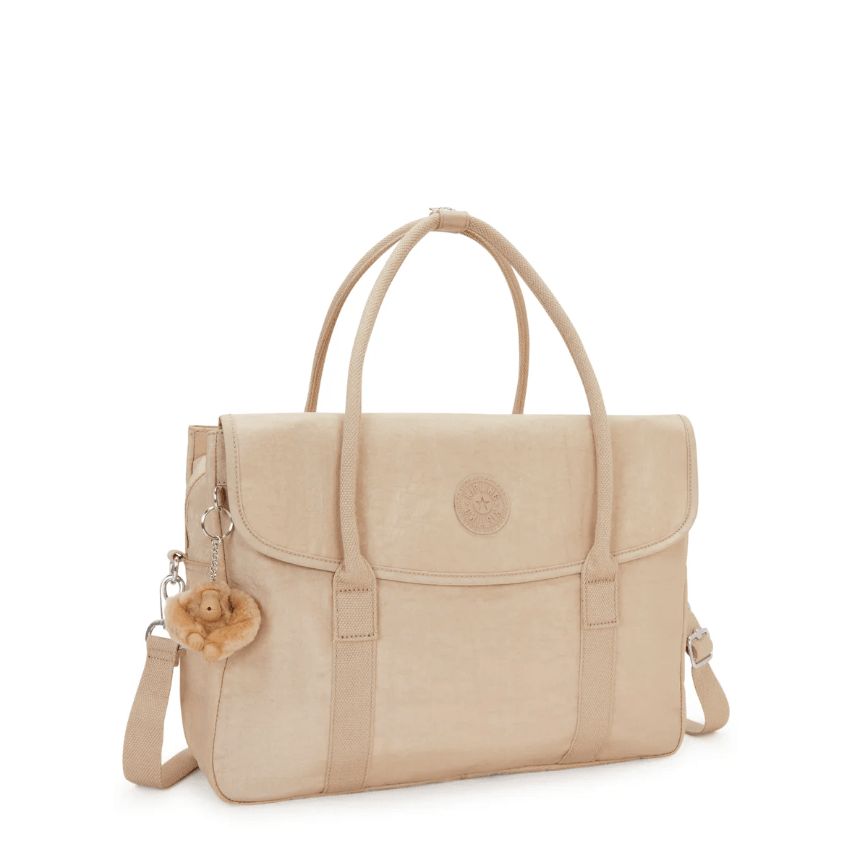 Superworker Sparkled Beige Laptop Bag KPKI47185DV1
