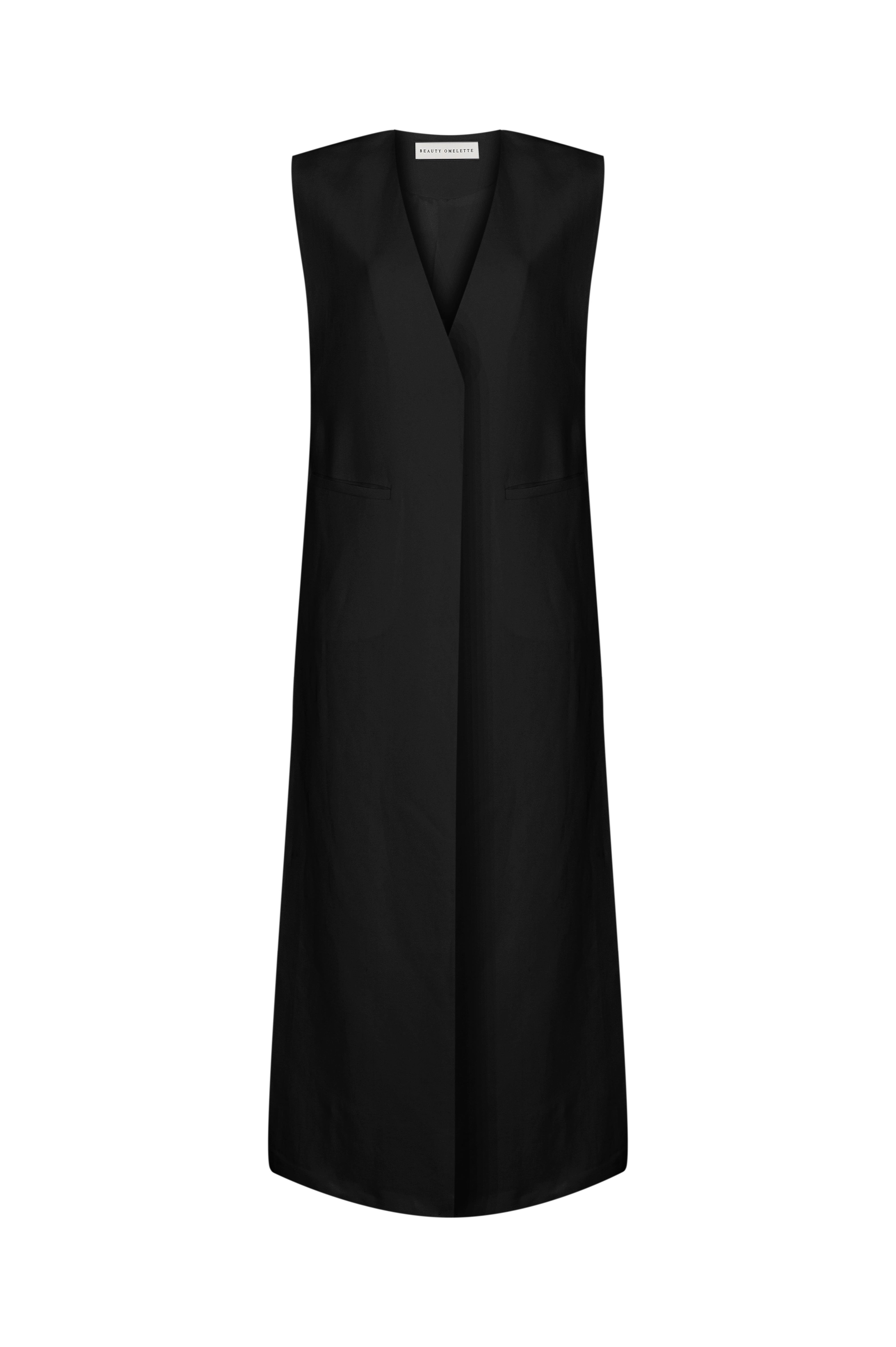 U Linen Waistcoat