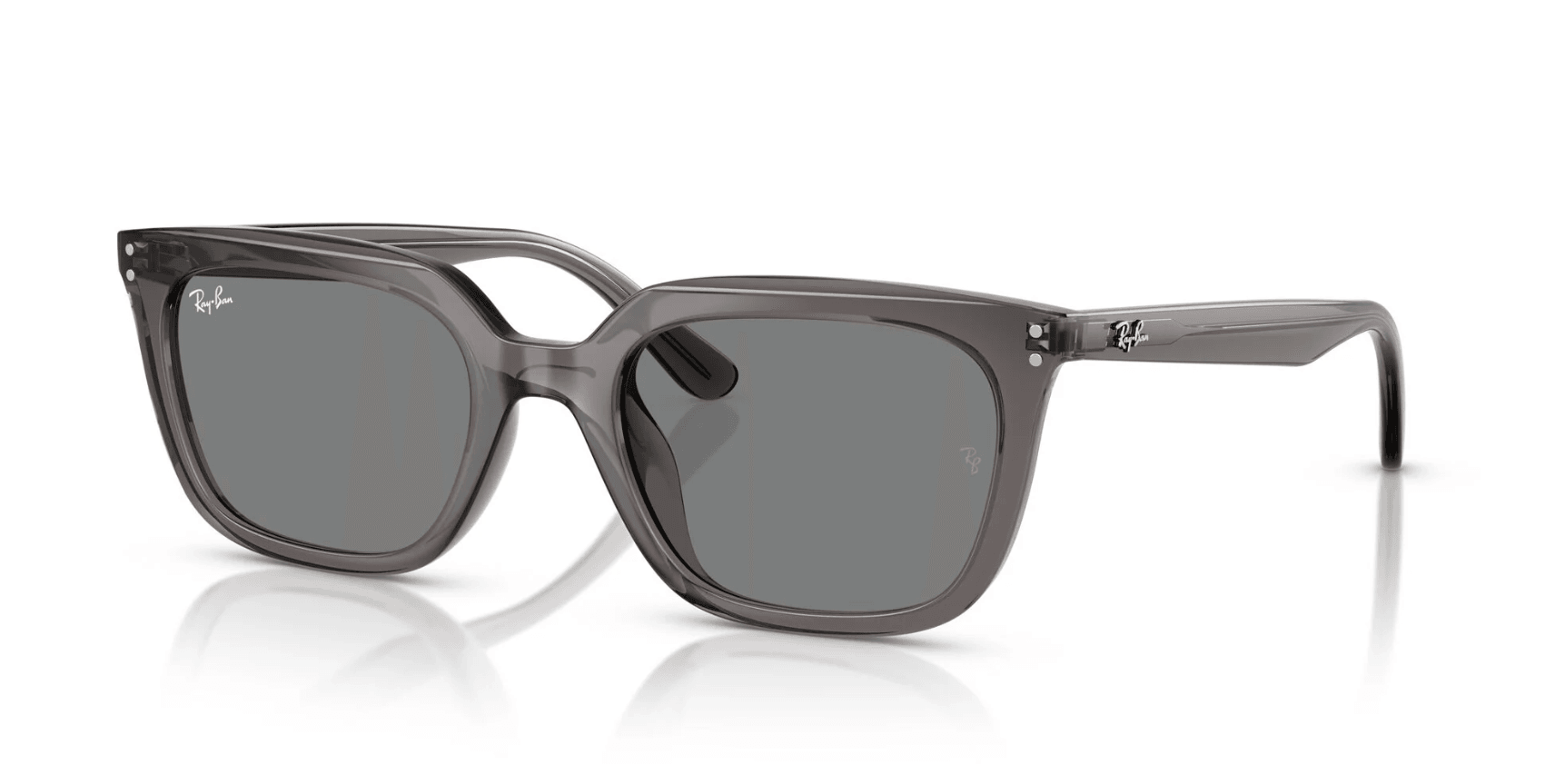 Transparent Dark Grey Sunglasses 0RB4439D66758754