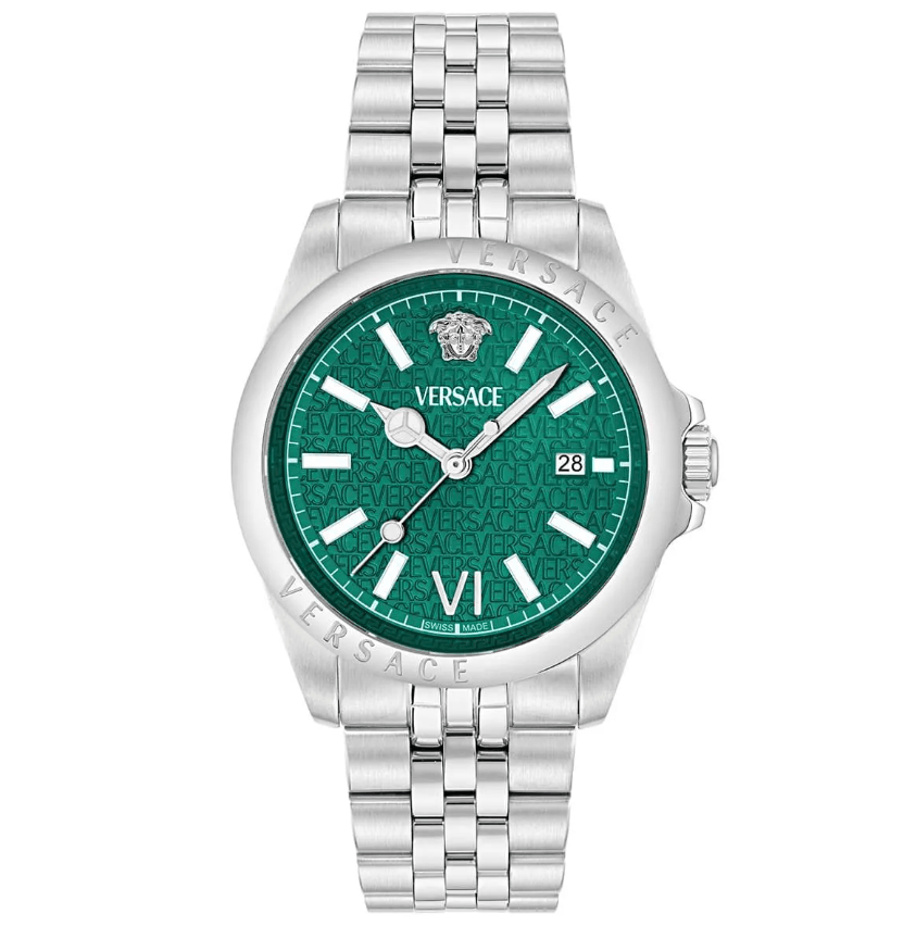 Metallic Silver Stainless Steel Men's Watch VRSCVEBFA0324