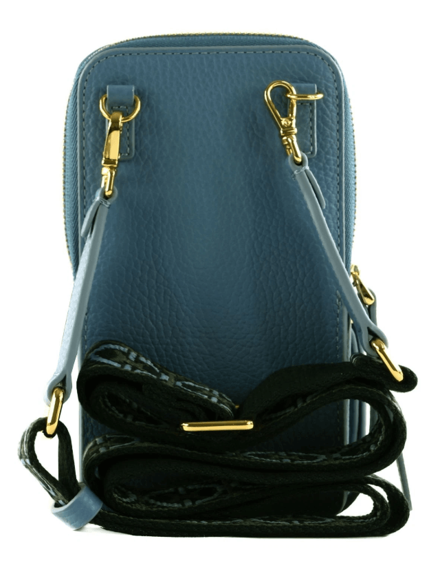 Pixie Leather Azul Blue Phone Bag E5 PM0 27 01 01