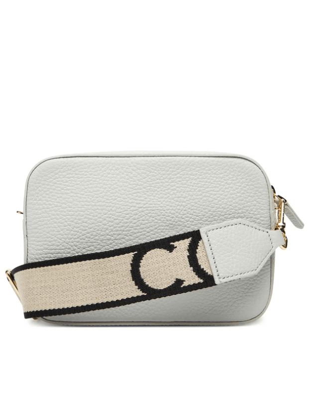 Bag MN5 Tebe Snow White Leather Shoulder Bag E5MN555I101