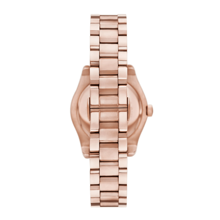 Three-Hand Date Rose Gold-Tone Stainless Steel Women's Watch AR11639
