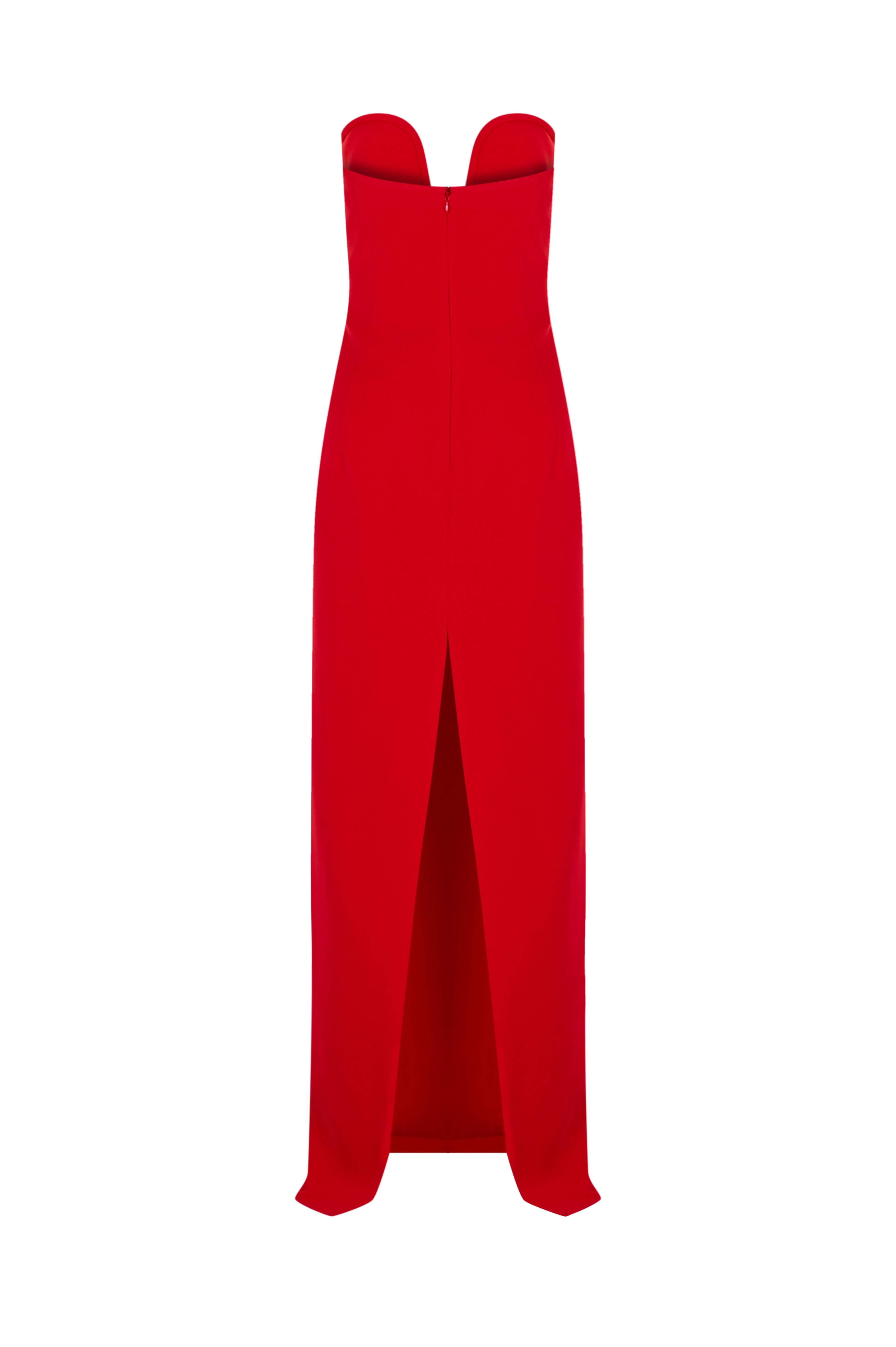Red U Dress