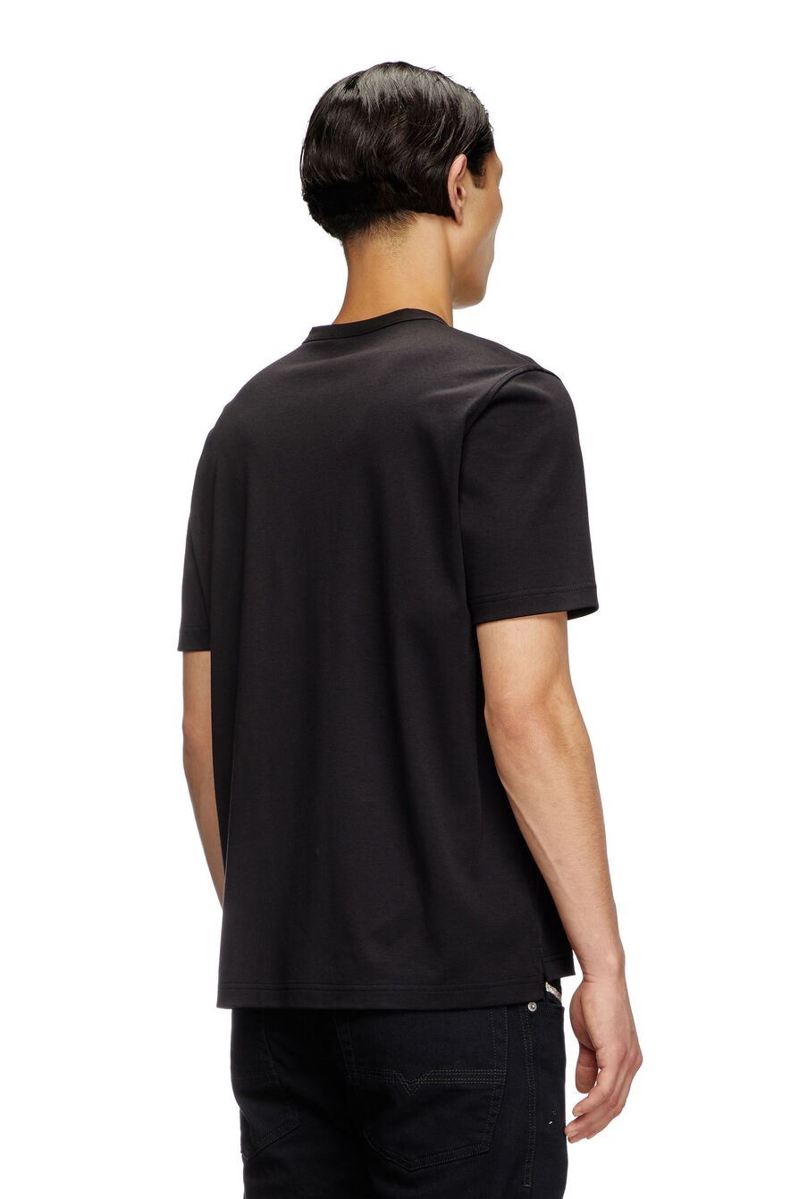 T-Adjust Slits R17 T-Shirt - Black