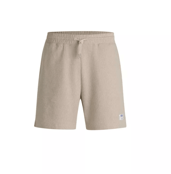Hugo Blue Nuwaffle Beige Shorts 1026887301
