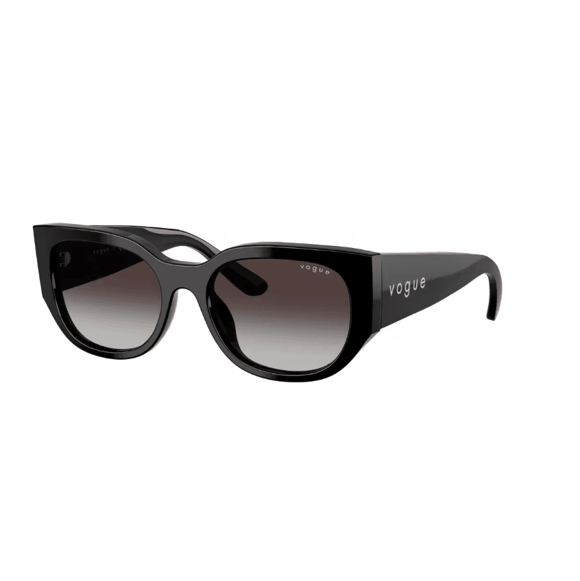 Gradient Grey Lens Irregular Sunglasses 0VO5641SUW44/8G53