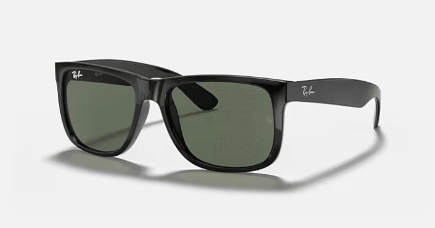 Justin Classic Black Sunglasses 0RB4165601/7155