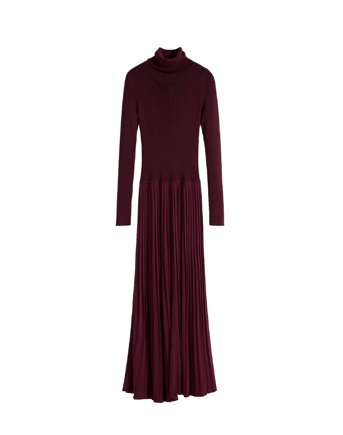Vest Sigritt Burgundy Dress 