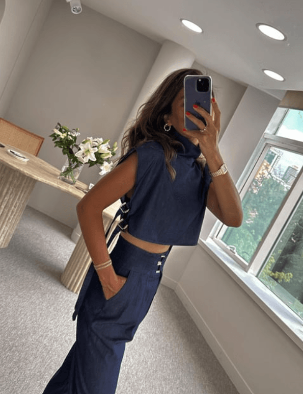 Via Denim Top