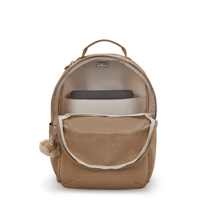 Seoul Early Tan Beige Large Backpack KPKI52107CN1
