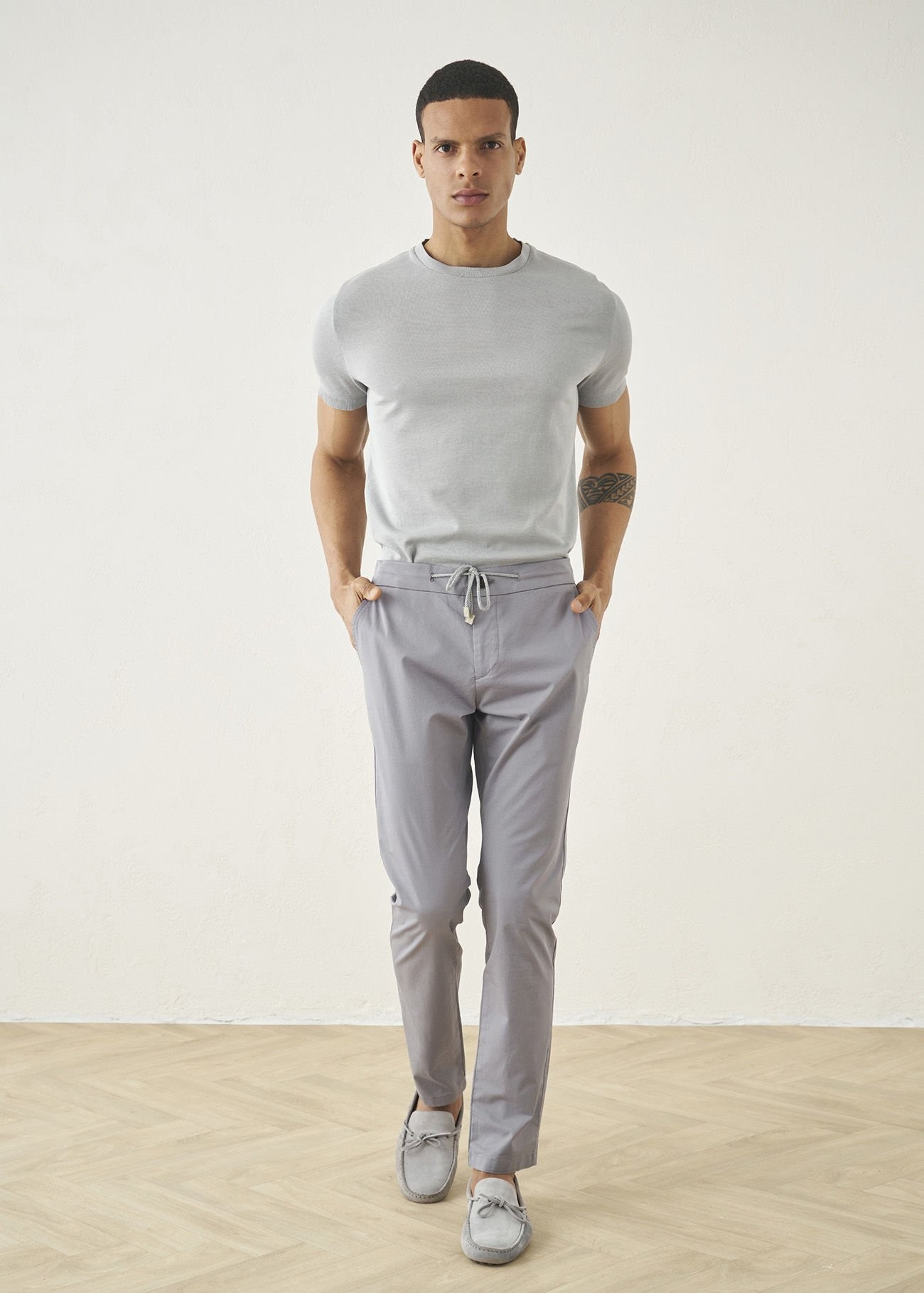 Hera Chino Pant Grey