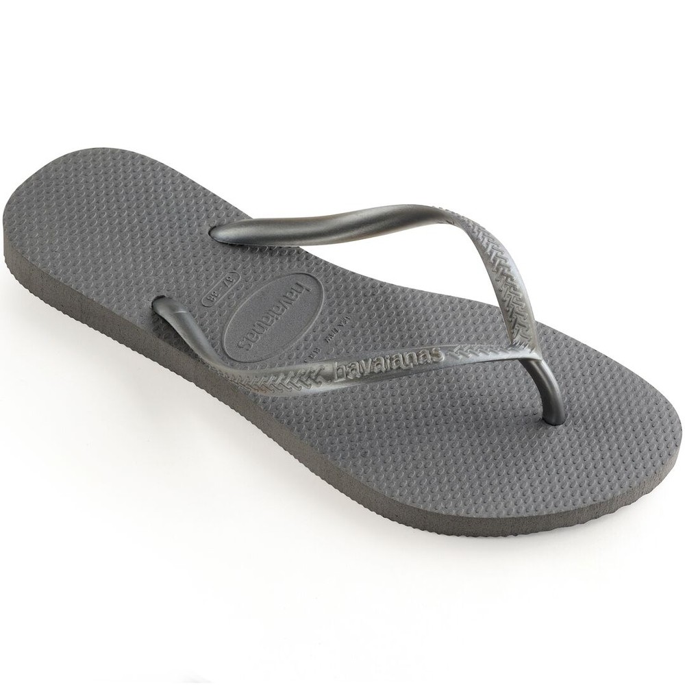 Slim Steel Grey Slippers