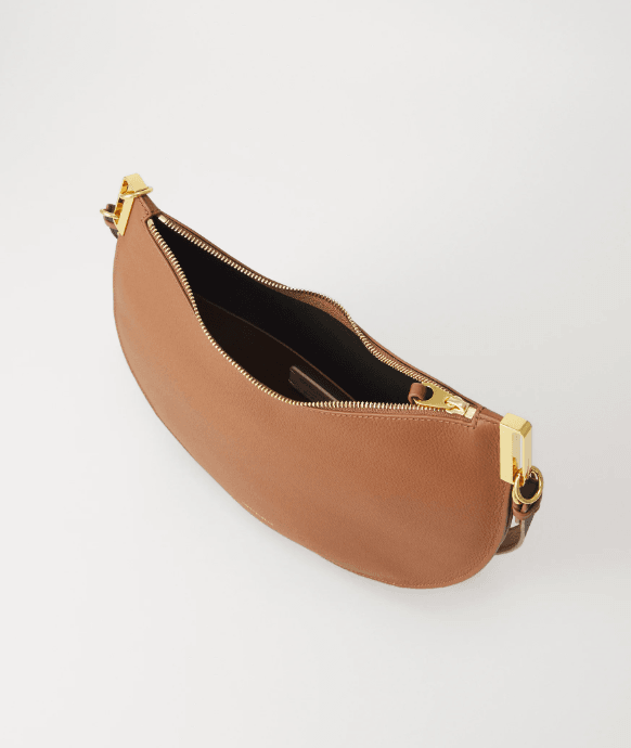 Sun Up Cognac/ Noir Small Shoulder Bag E1QKF130301