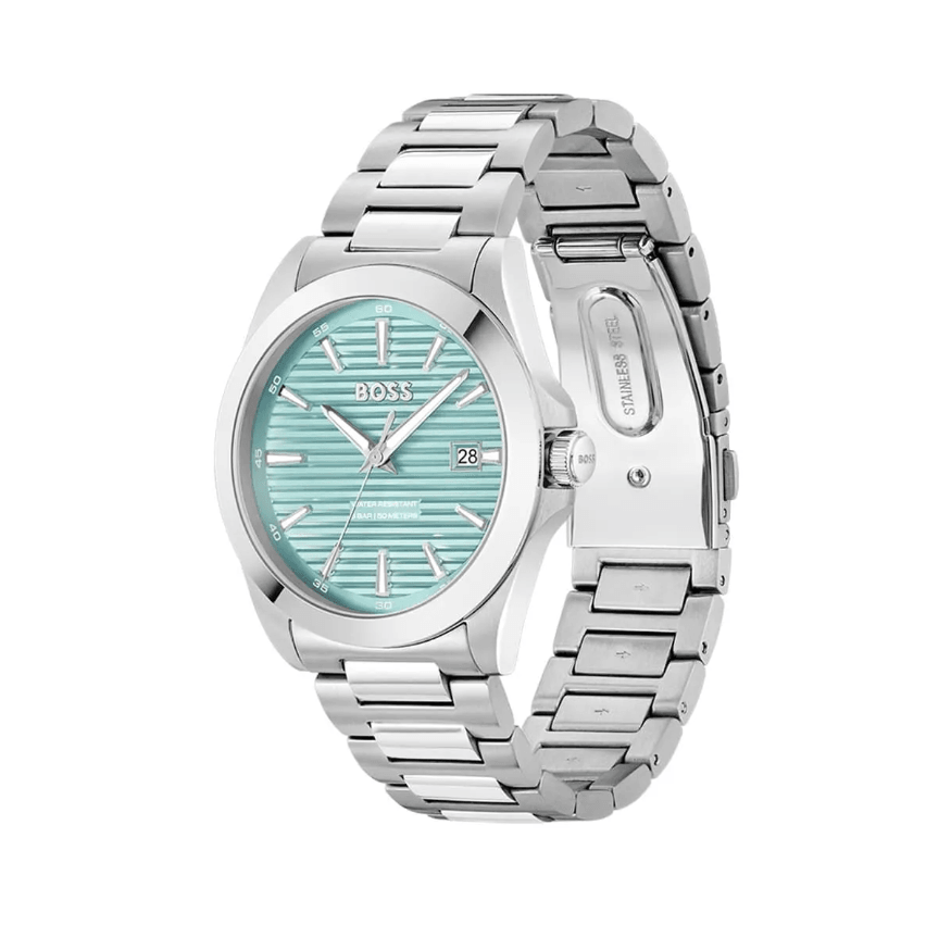Silver Quartz Men's Watch HB1514171