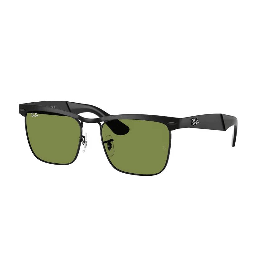 Green Lens Square Sunglasses 0RB3875006/4E56