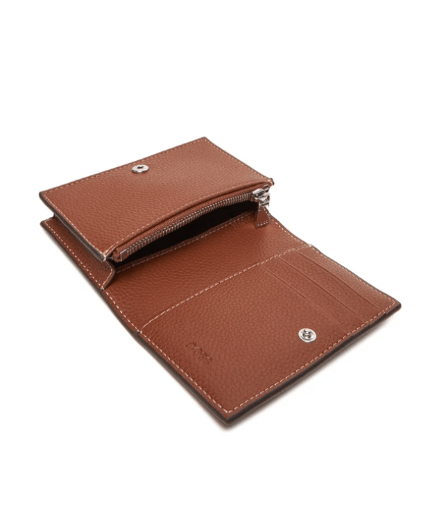 Boss Black Anett Small Brown Leather Wallet