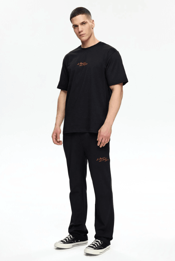 Black Relaxed T-Shirt
