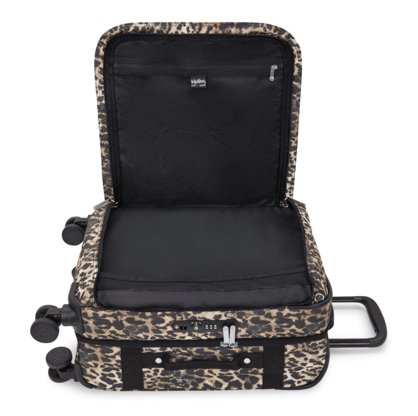 Wild Leopard Spontaneous Cabin Leopard Expandable Luggage 