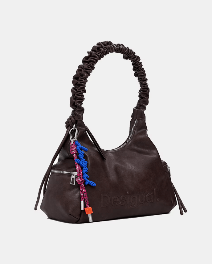Half Logo Montville Choco Shoulder Bag 