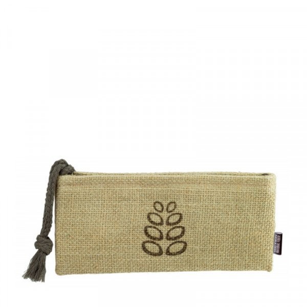 Natural Fiber - Small Cosmetic Bag