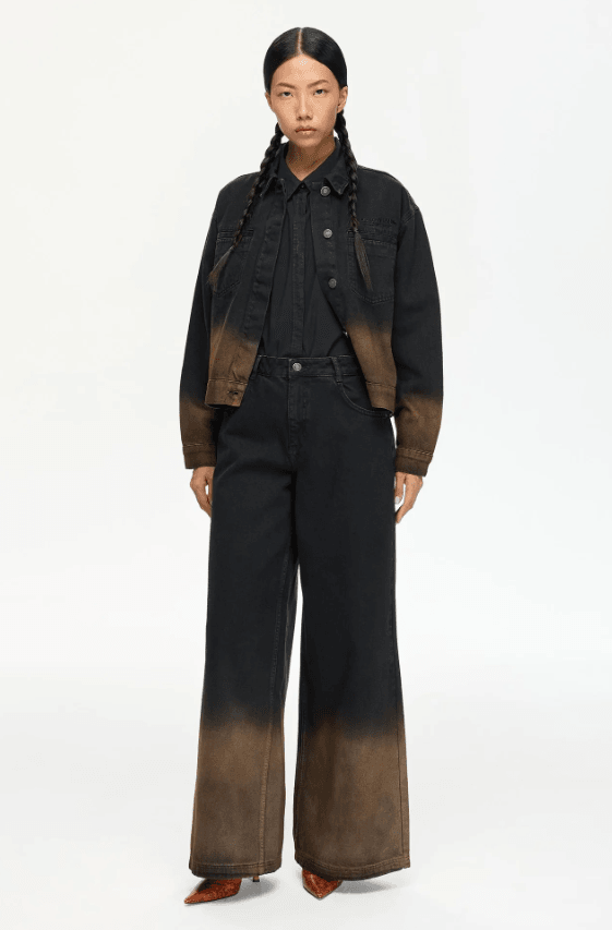 Black Brown Pant 017
