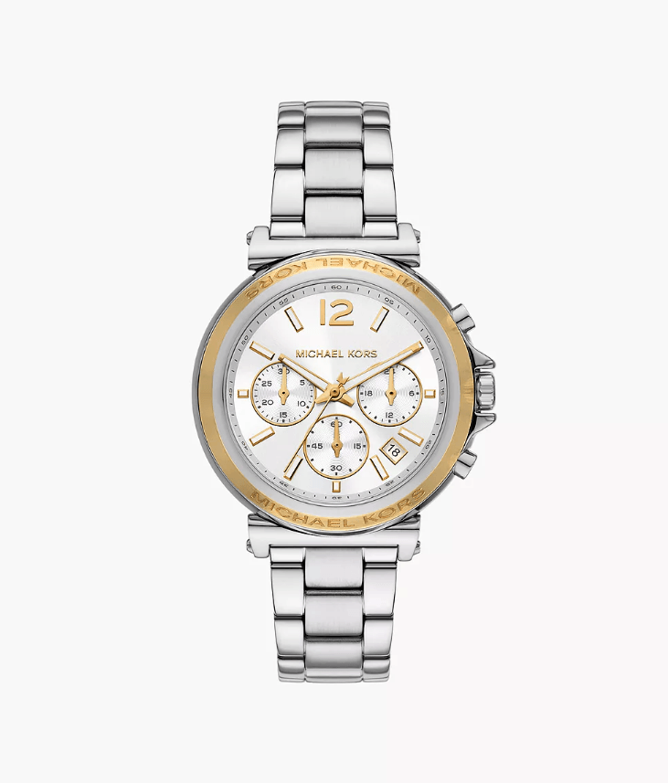 Maren Chronograph Stainless Steel Women's Watch MK7495 