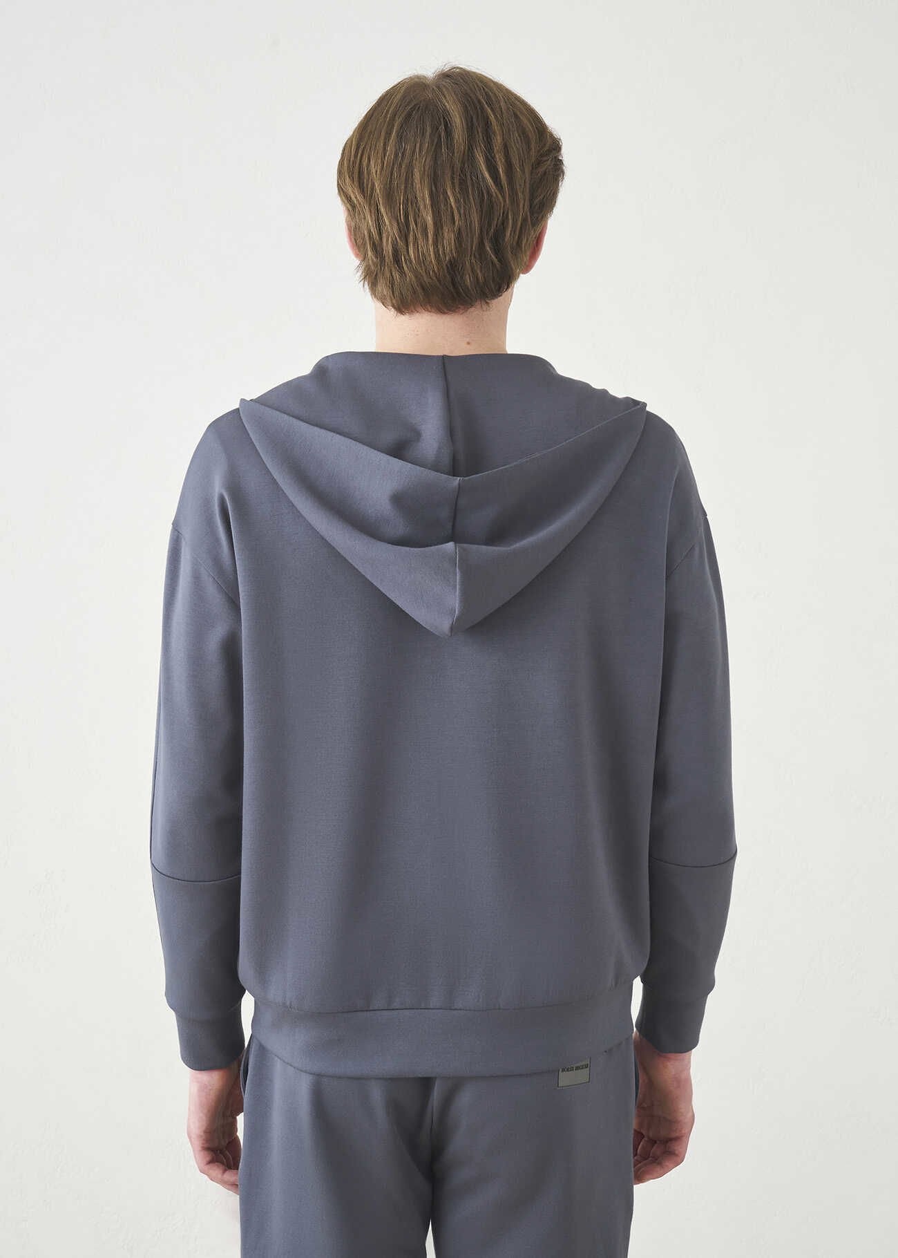 BORIS BECKER ABEL HOODIE ANTHRACITE S